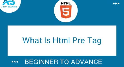 Html Pre Tag