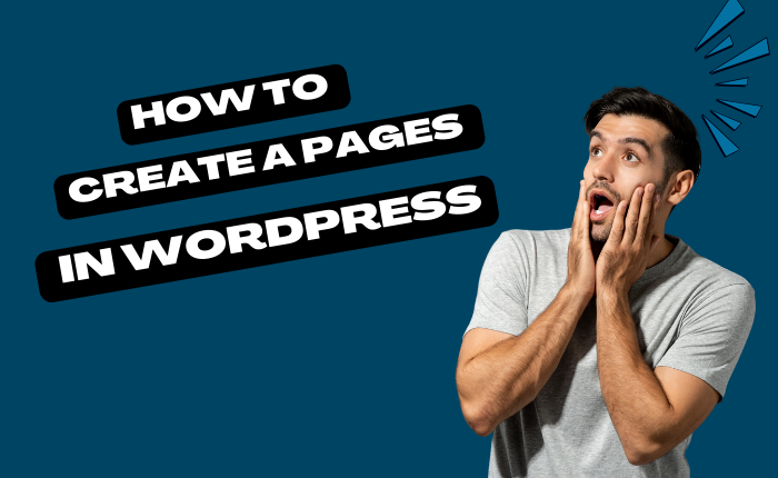 How to Create a Pages in WordPress