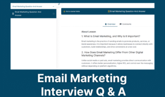 Email Marketing Question and Answer