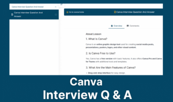 Canva Interview Question and Answer