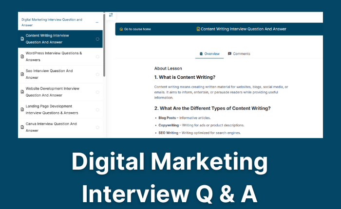 Digital Marketing