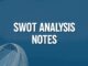 this type for SWOT Analysis Notes_just simple write my text on it not add other text